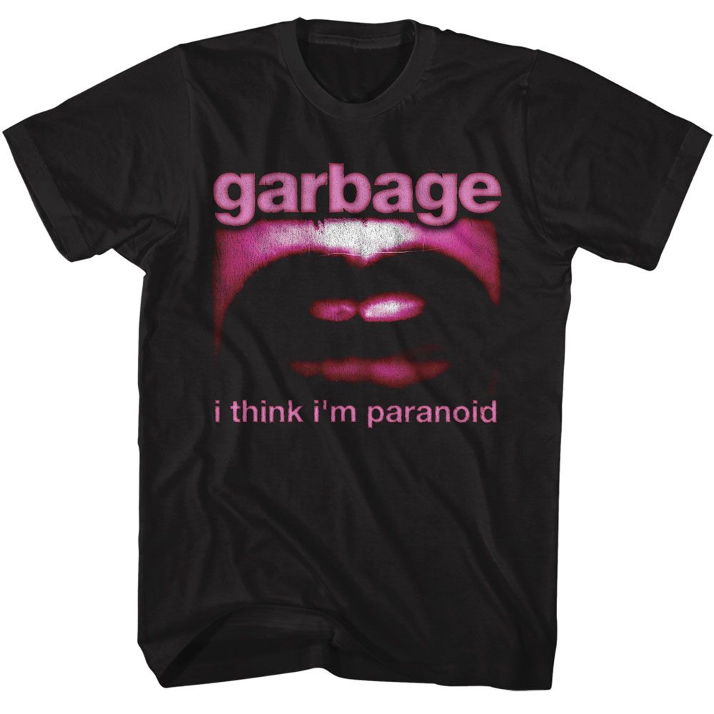 Garbage - Paranoid Mouth Boyfriend Tee Hoodie, Sweatshirt | CiraTrend.com