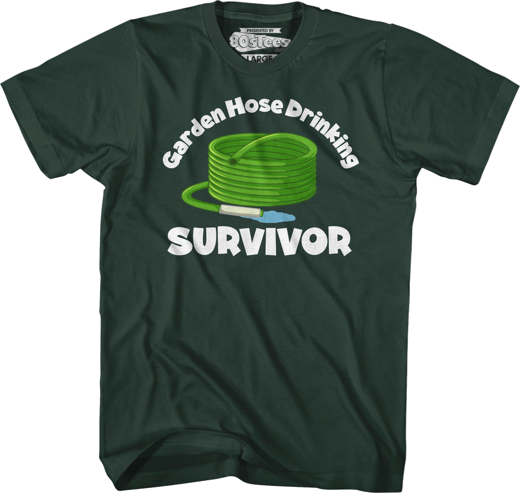 Garden Hose Drinking Survivor T-Shirt Hoodie, Sweatshirt | CiraTrend.com (Image 3)