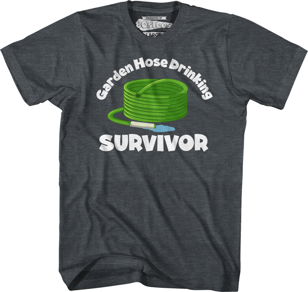 Garden Hose Drinking Survivor T-Shirt Hoodie, Sweatshirt | CiraTrend.com (Image 4)
