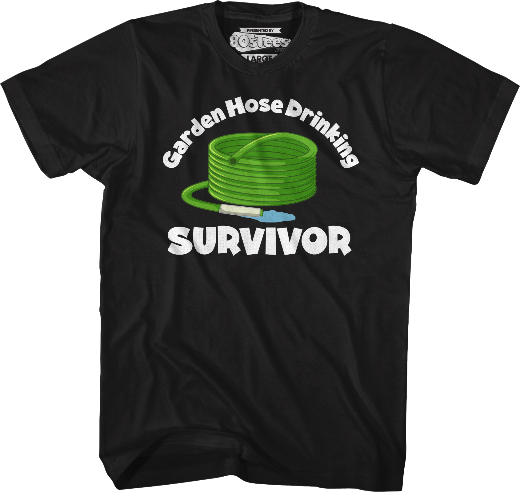 Garden Hose Drinking Survivor T-Shirt Hoodie, Sweatshirt | CiraTrend.com (Image 1)