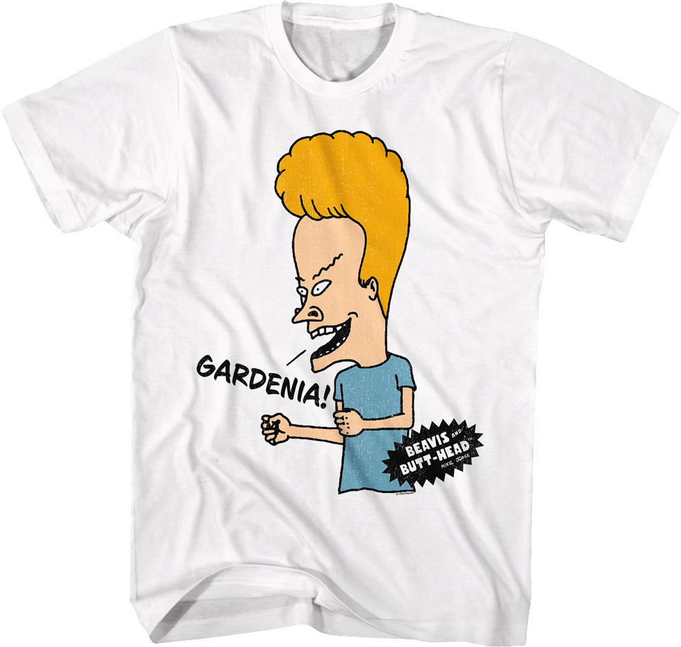 Gardenia Beavis And Butt-Head T-Shirt Hoodie, Sweatshirt | CiraTrend.com (Image 1)