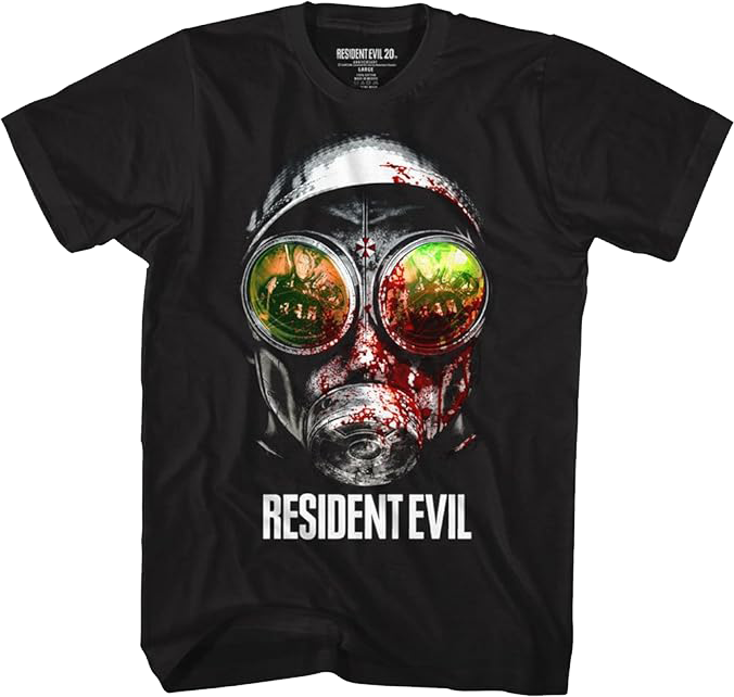 Gas Mask Resident Evil T-Shirt Hoodie, Sweatshirt | CiraTrend.com (Image 1)