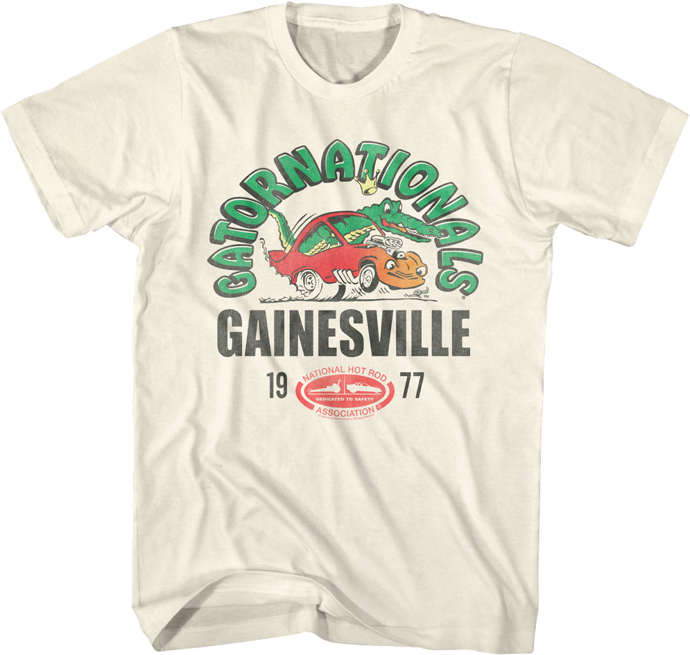 Gatornationals 1977 National Hot Rod Association T-Shirt Hoodie, Sweatshirt | CiraTrend.com (Image 1)