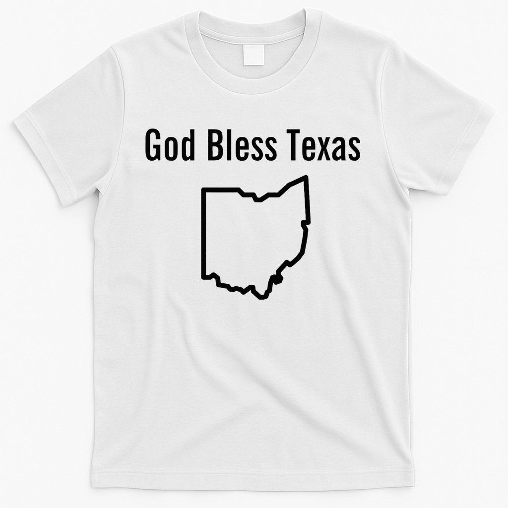 God Bless Texas Ohio T-Shirt