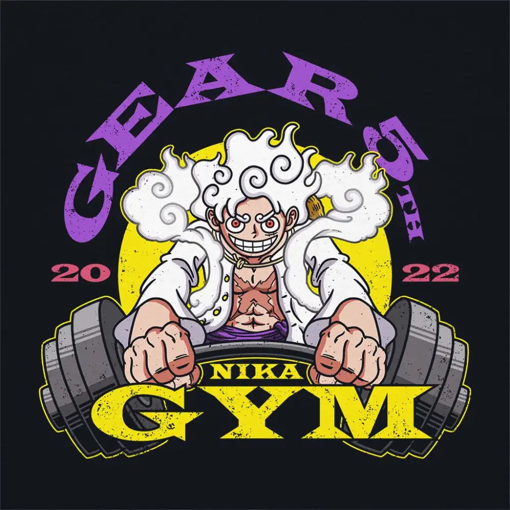Gear 5 Gym T-Shirt Hoodie, Sweatshirt | CiraTrend.com (Image 4)