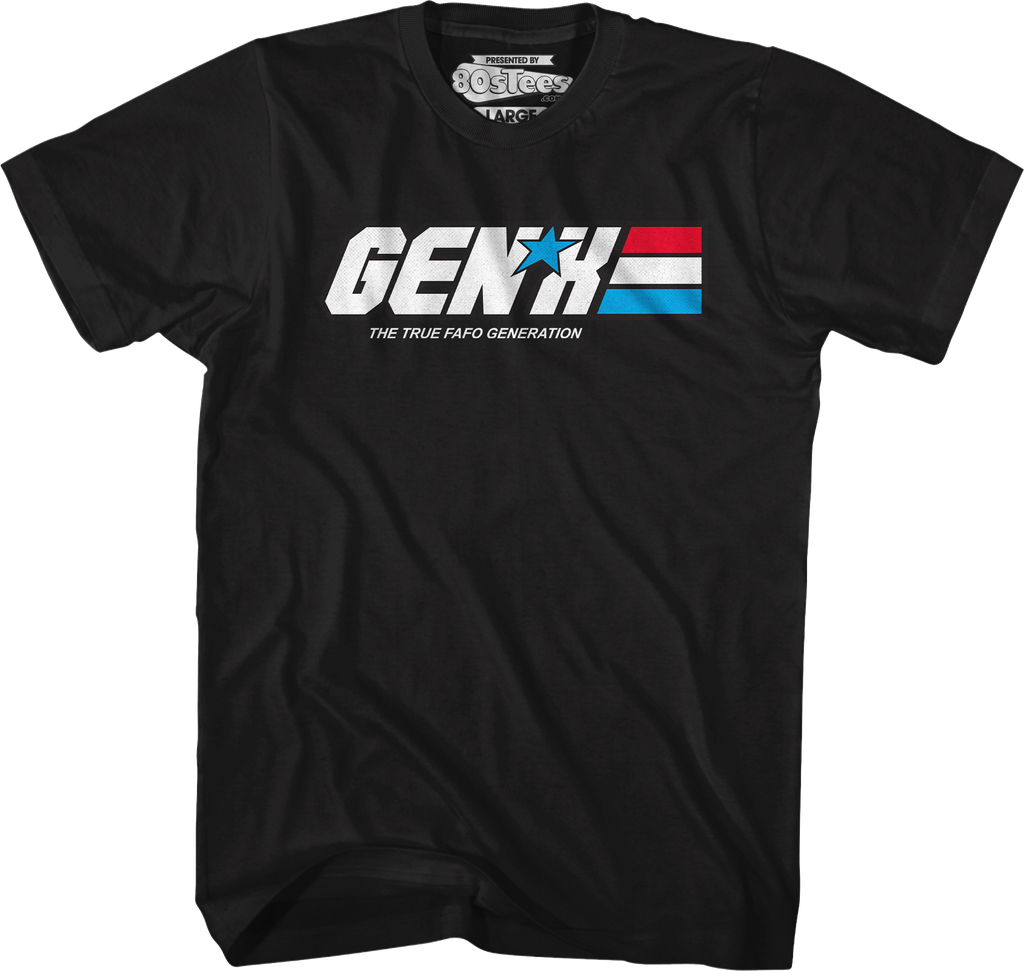Gen X The True FAFO Generation T-Shirt Hoodie, Sweatshirt | CiraTrend.com (Image 1)