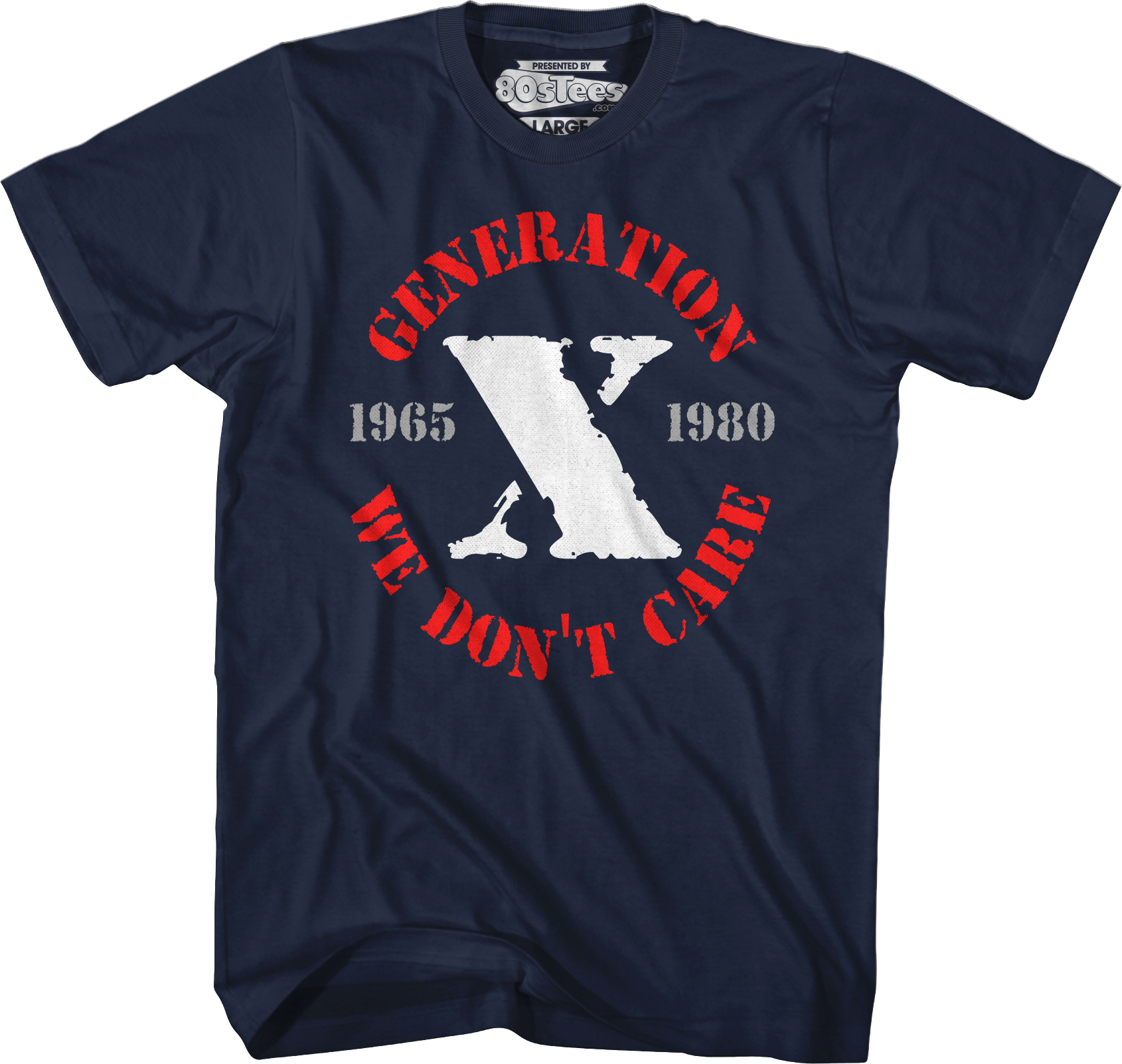 Generation X We Don't Care T-Shirt Hoodie, Sweatshirt | CiraTrend.com (Image 3)