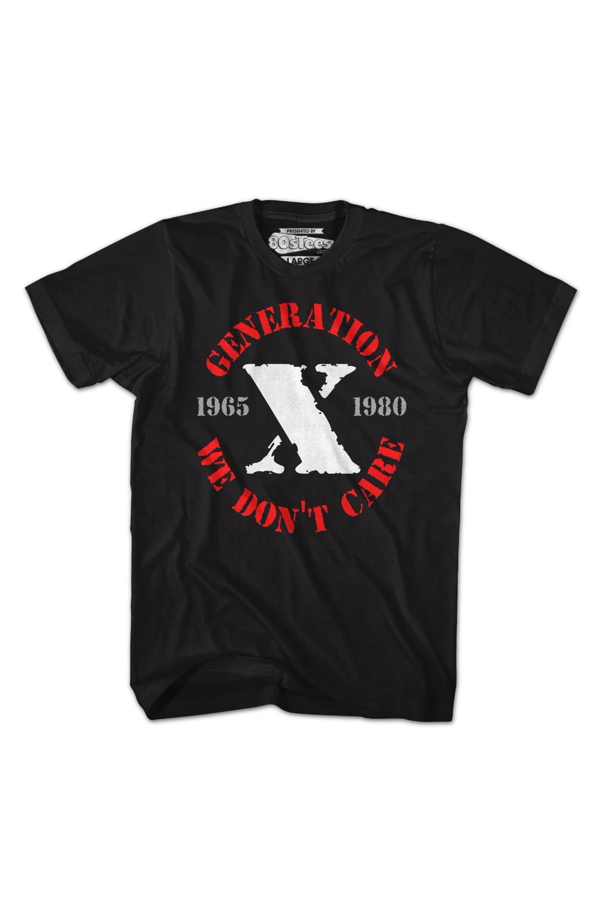 Generation X We Don't Care T-Shirt Hoodie, Sweatshirt | CiraTrend.com (Image 2)