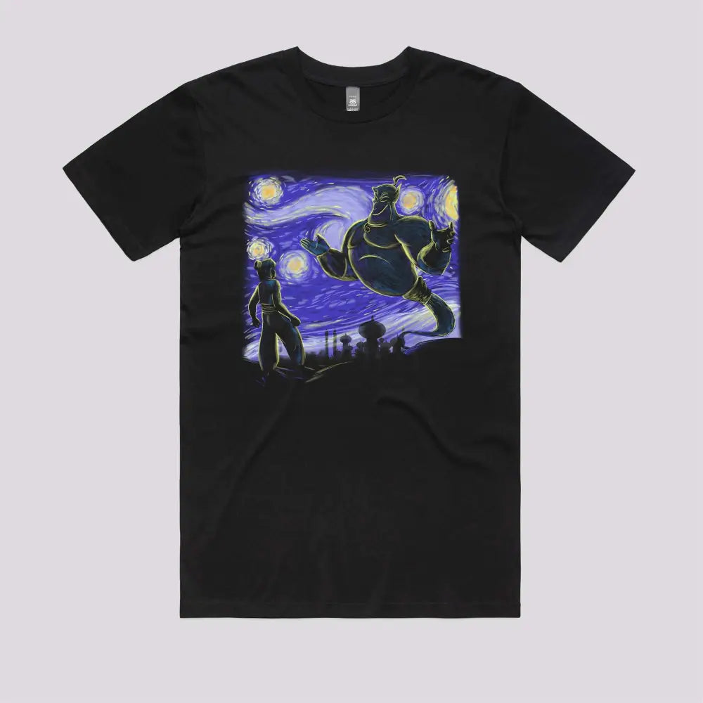 Genie in the Starry Night T-Shirt Hoodie, Sweatshirt | CiraTrend.com (Image 5)