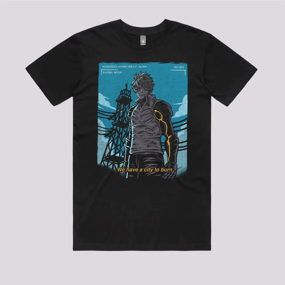 Genos Cyberpunk T-Shirt Hoodie, Sweatshirt | CiraTrend.com (Image 2)