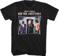 Gentlemen We're History Bill and Ted's Excellent Adventure T-Shirt Hoodie, Sweatshirt | CiraTrend.com (Image 1)