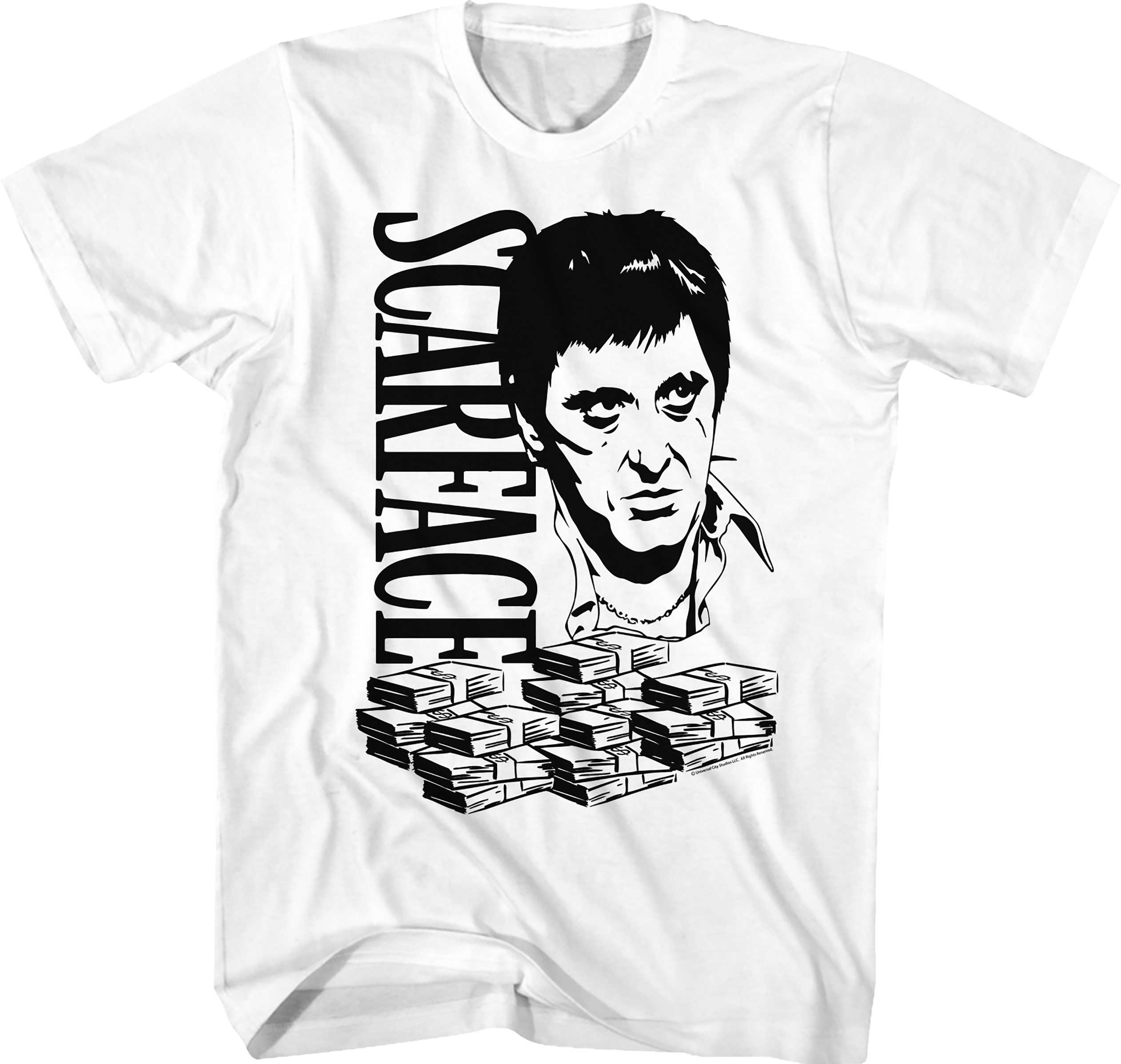 Get The Money Scarface T-Shirt Hoodie, Sweatshirt | CiraTrend.com (Image 1)