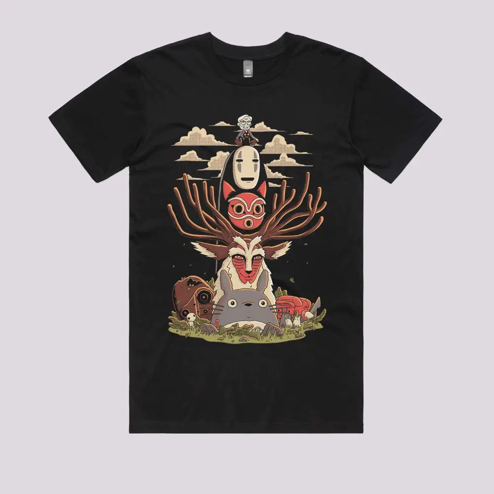Ghibli Totem T-Shirt Hoodie, Sweatshirt | CiraTrend.com (Image 2)