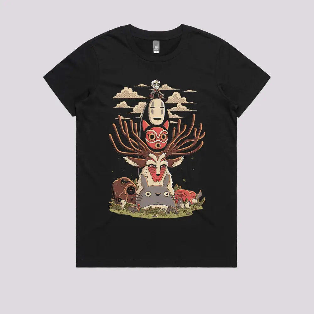 Ghibli Totem T-Shirt Hoodie, Sweatshirt | CiraTrend.com (Image 3)