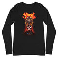 Ghost - Red Glow Long Sleeve T-Shirt Hoodie, Sweatshirt | CiraTrend.com
