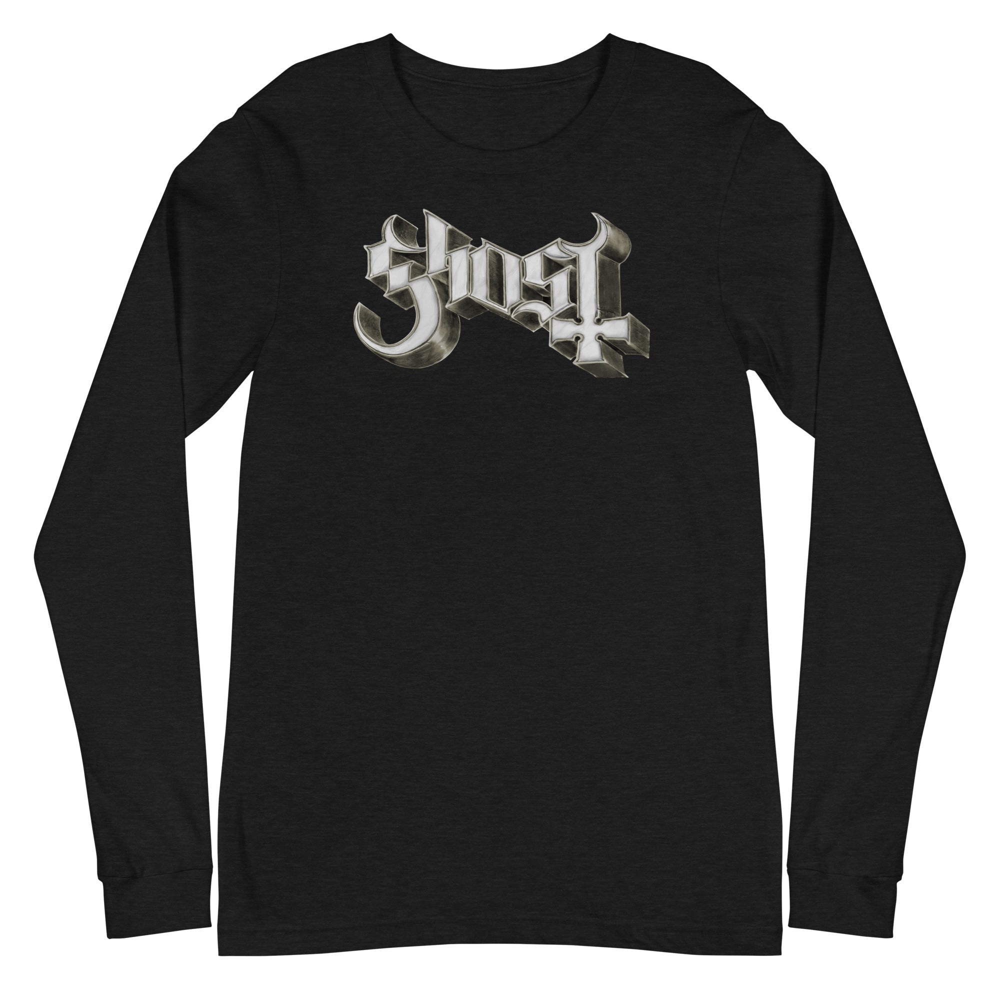 Ghost - Sliver Logo Long Sleeve T-Shirt Hoodie, Sweatshirt | CiraTrend.com