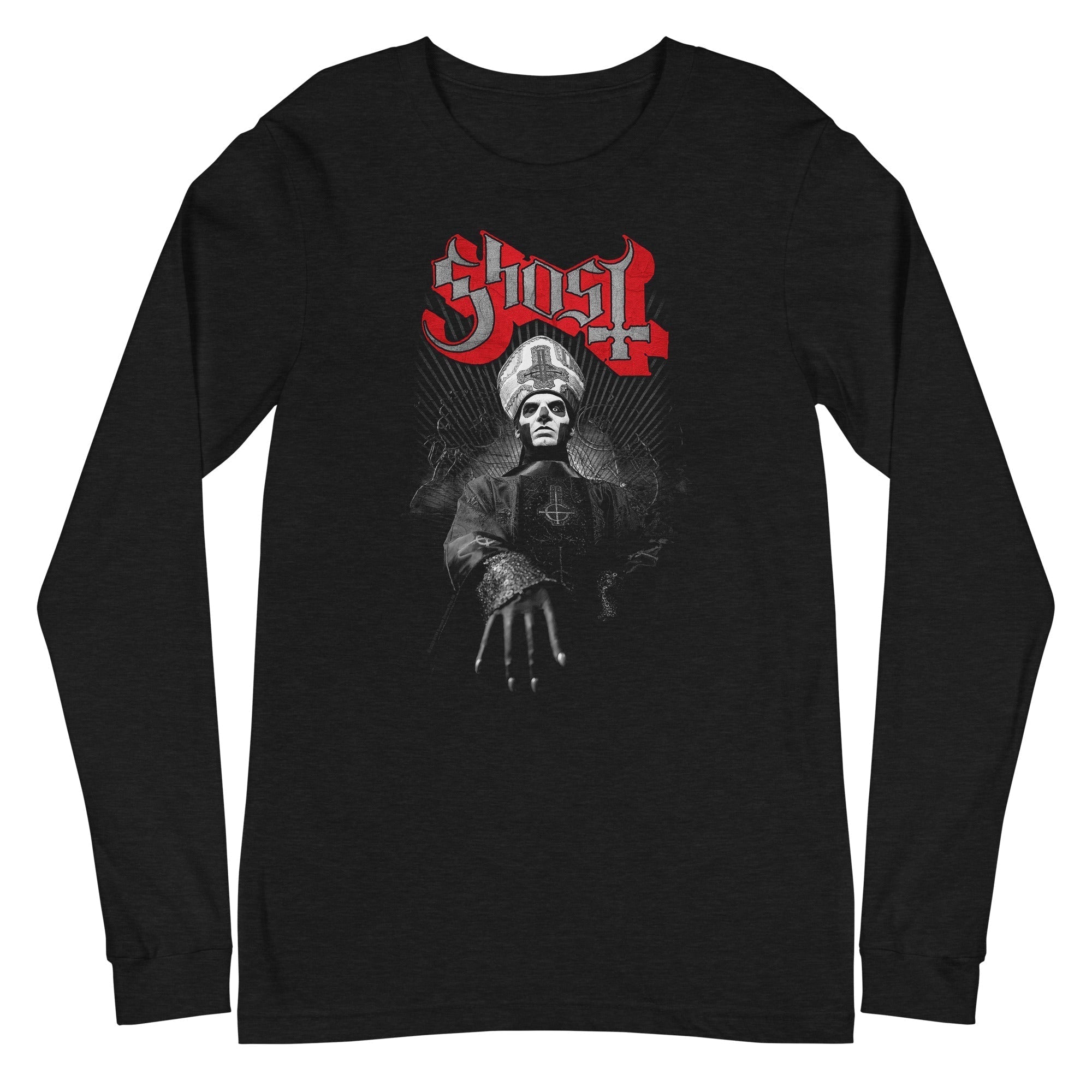 Ghost - Silveresque Long Sleeve T-Shirt Hoodie, Sweatshirt | CiraTrend.com