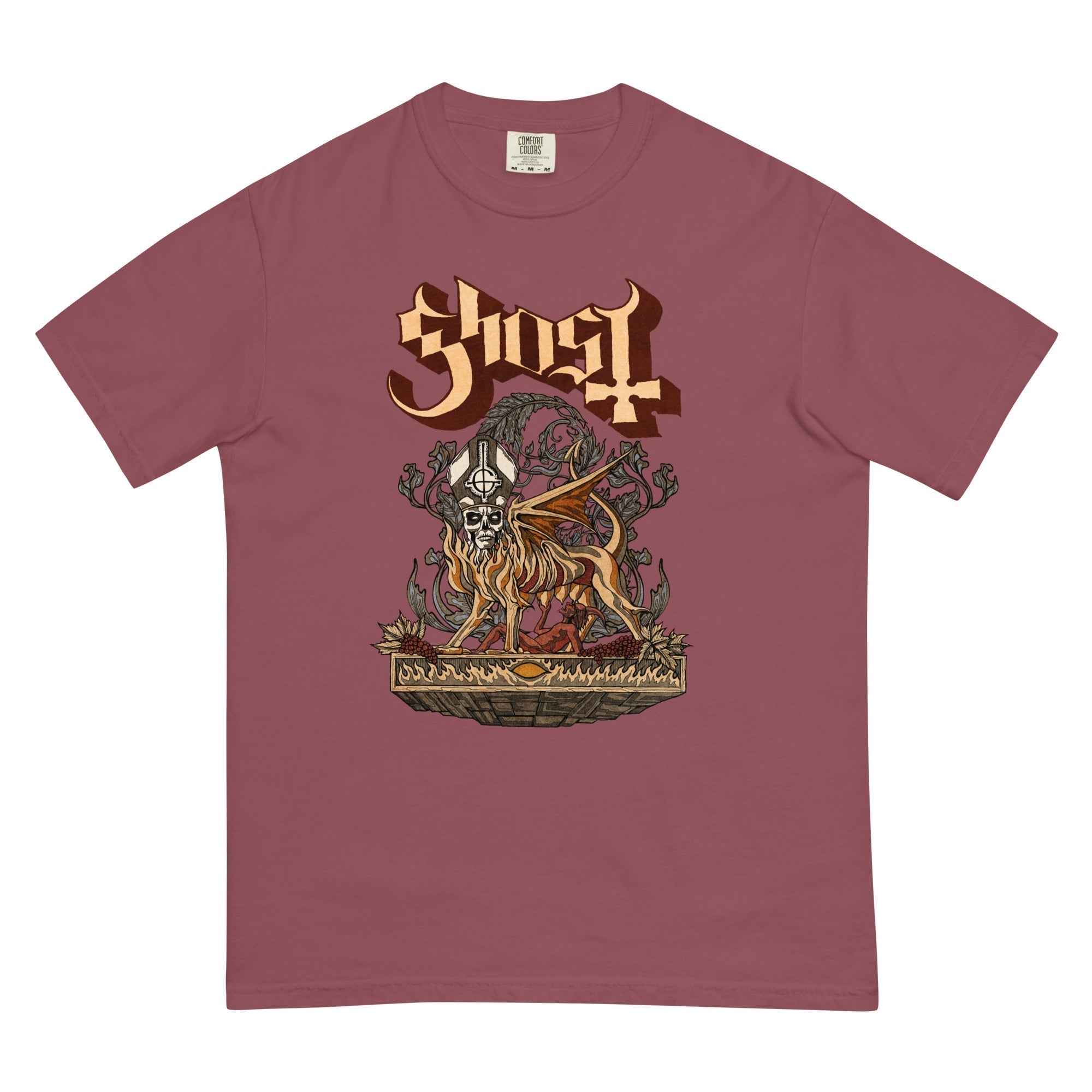 Ghost Absolution Mineral Wash T-Shirt Hoodie, Sweatshirt | CiraTrend.com (Image 1)