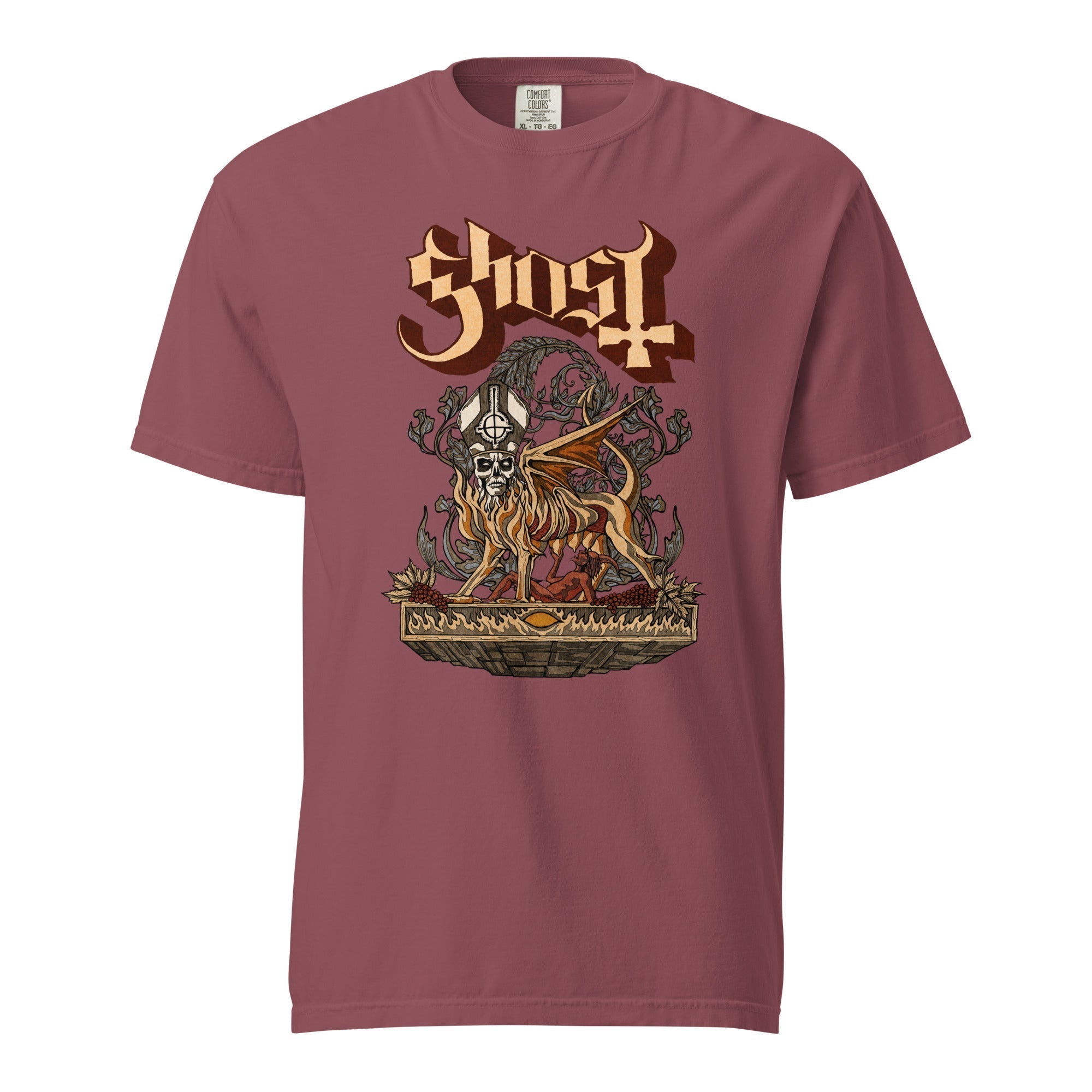 Ghost Absolution Mineral Wash T-Shirt Hoodie, Sweatshirt | CiraTrend.com (Image 4)