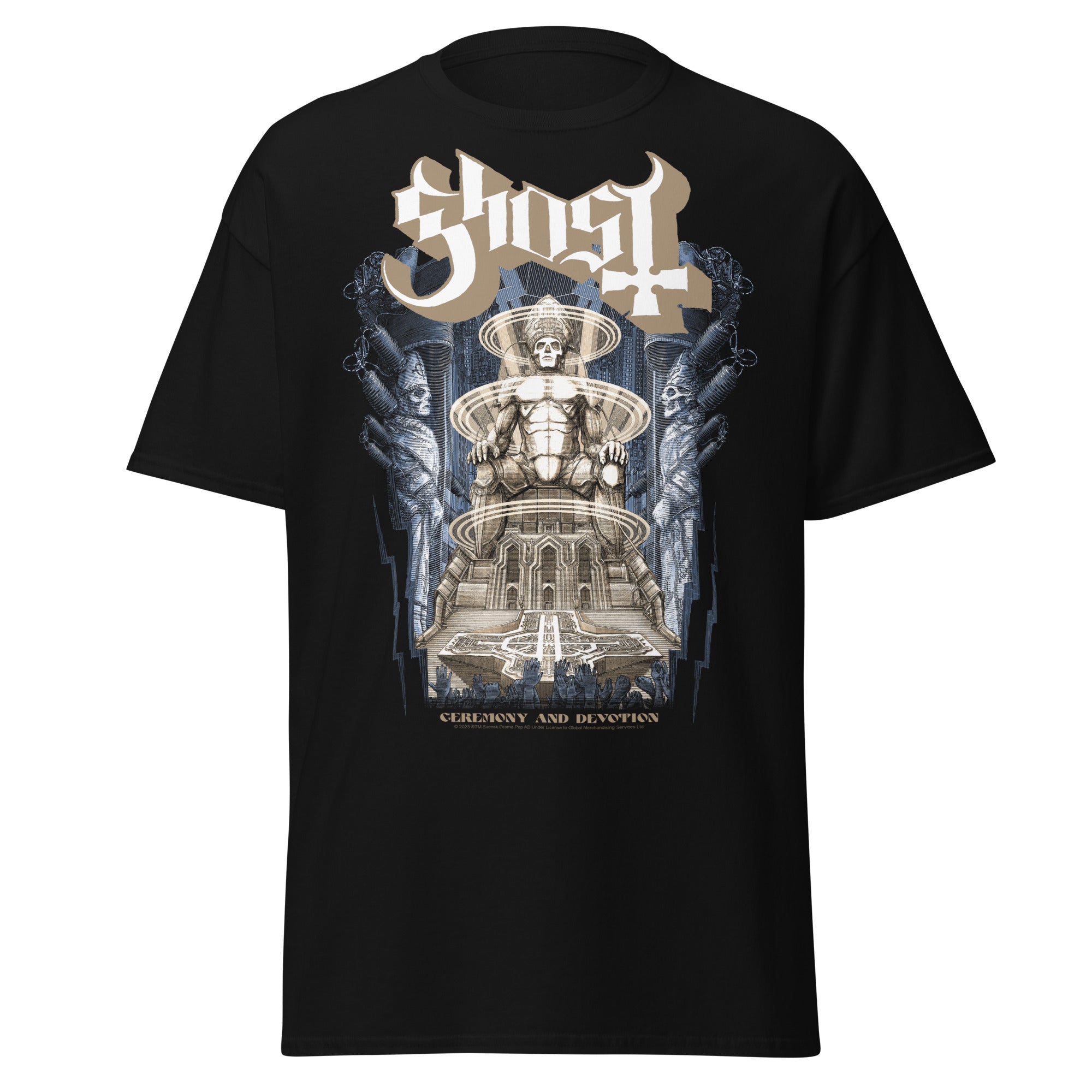 Ghost - Monument Jumbo Print T-Shirt Hoodie, Sweatshirt | CiraTrend.com (Image 1)