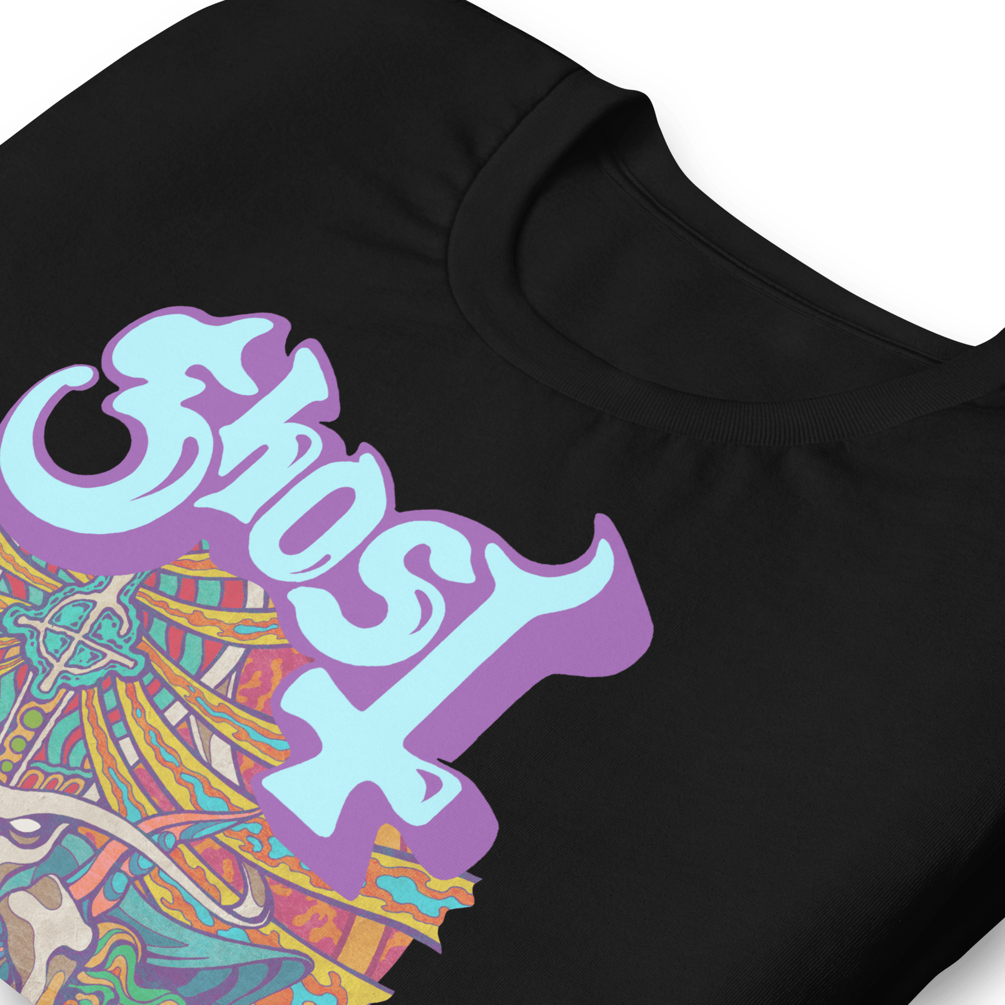 Ghost - Neon Blur T-Shirt Hoodie, Sweatshirt | CiraTrend.com (Image 2)