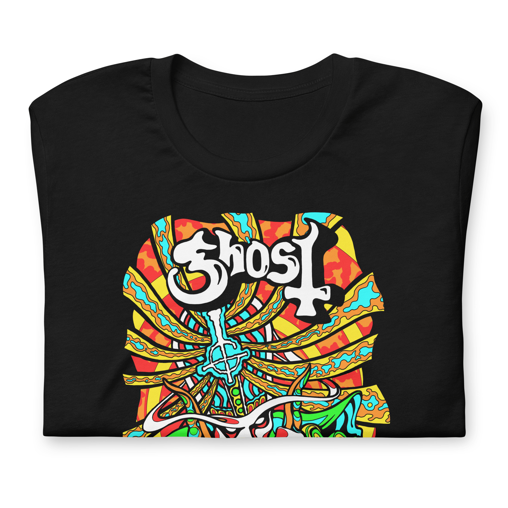 Ghost - Psychedelic T-Shirt Hoodie, Sweatshirt | CiraTrend.com (Image 4)