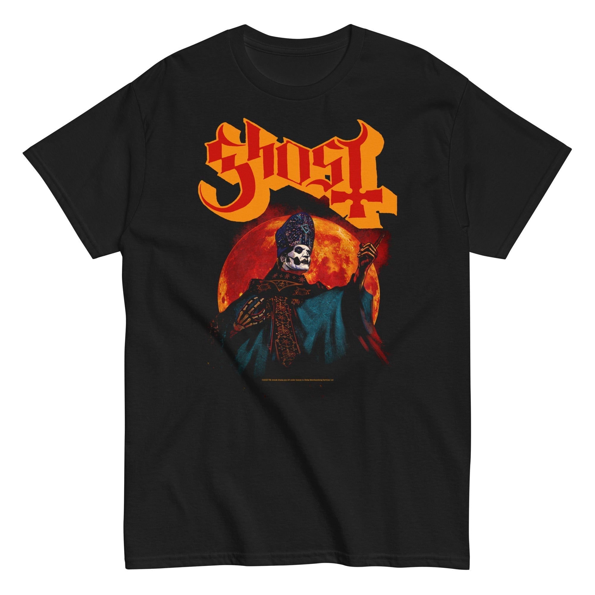 Ghost - Red Moon T-Shirt Hoodie, Sweatshirt | CiraTrend.com (Image 1)