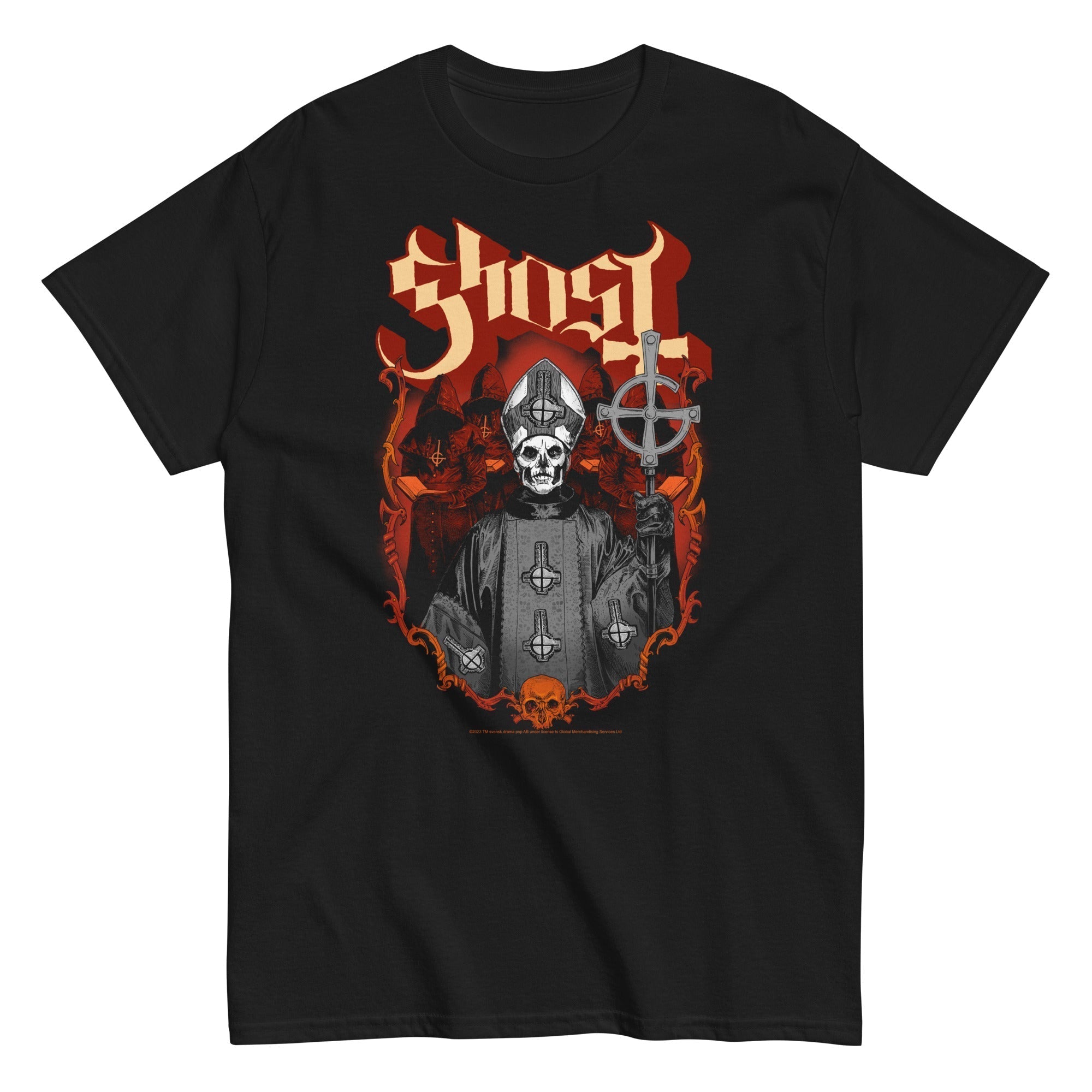 Ghost - Skull and Robes T-Shirt Hoodie, Sweatshirt | CiraTrend.com (Image 1)