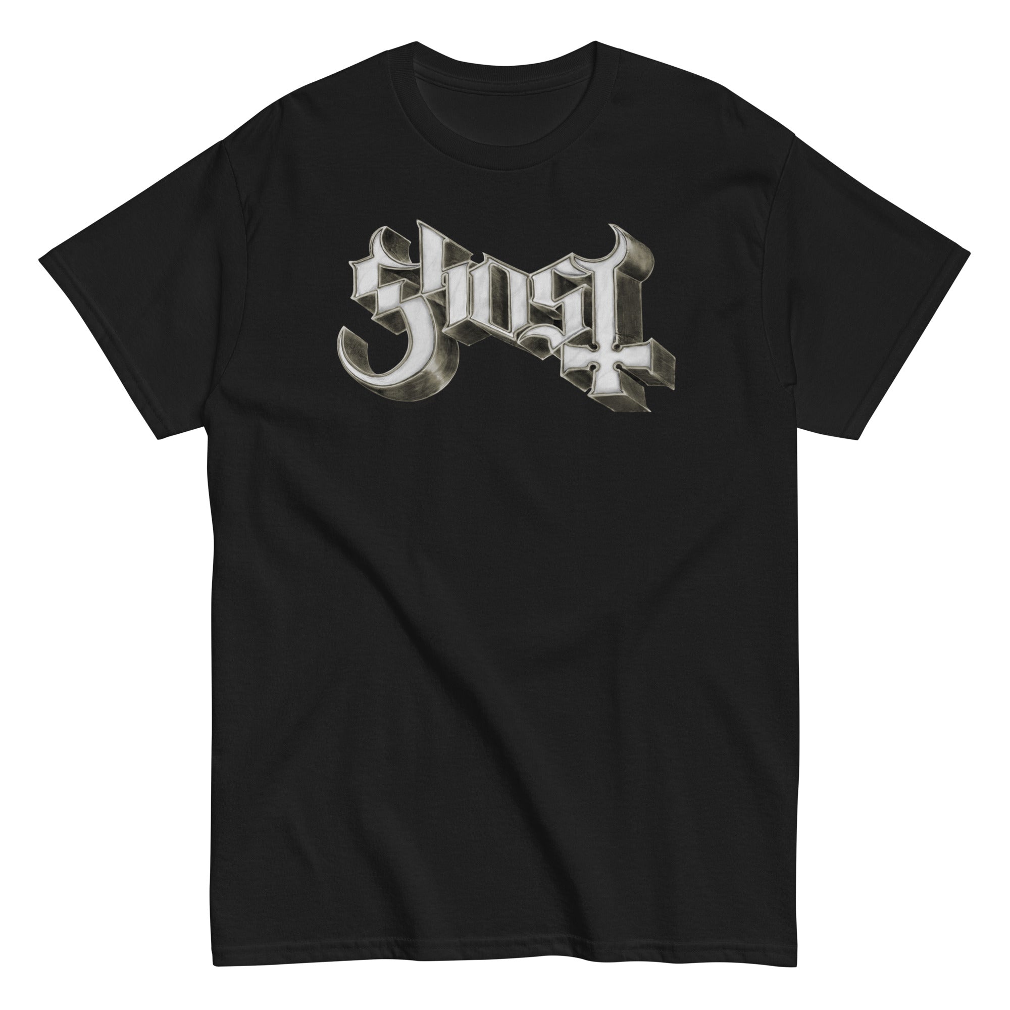 Ghost - Sliver Logo T-Shirt Hoodie, Sweatshirt | CiraTrend.com (Image 1)