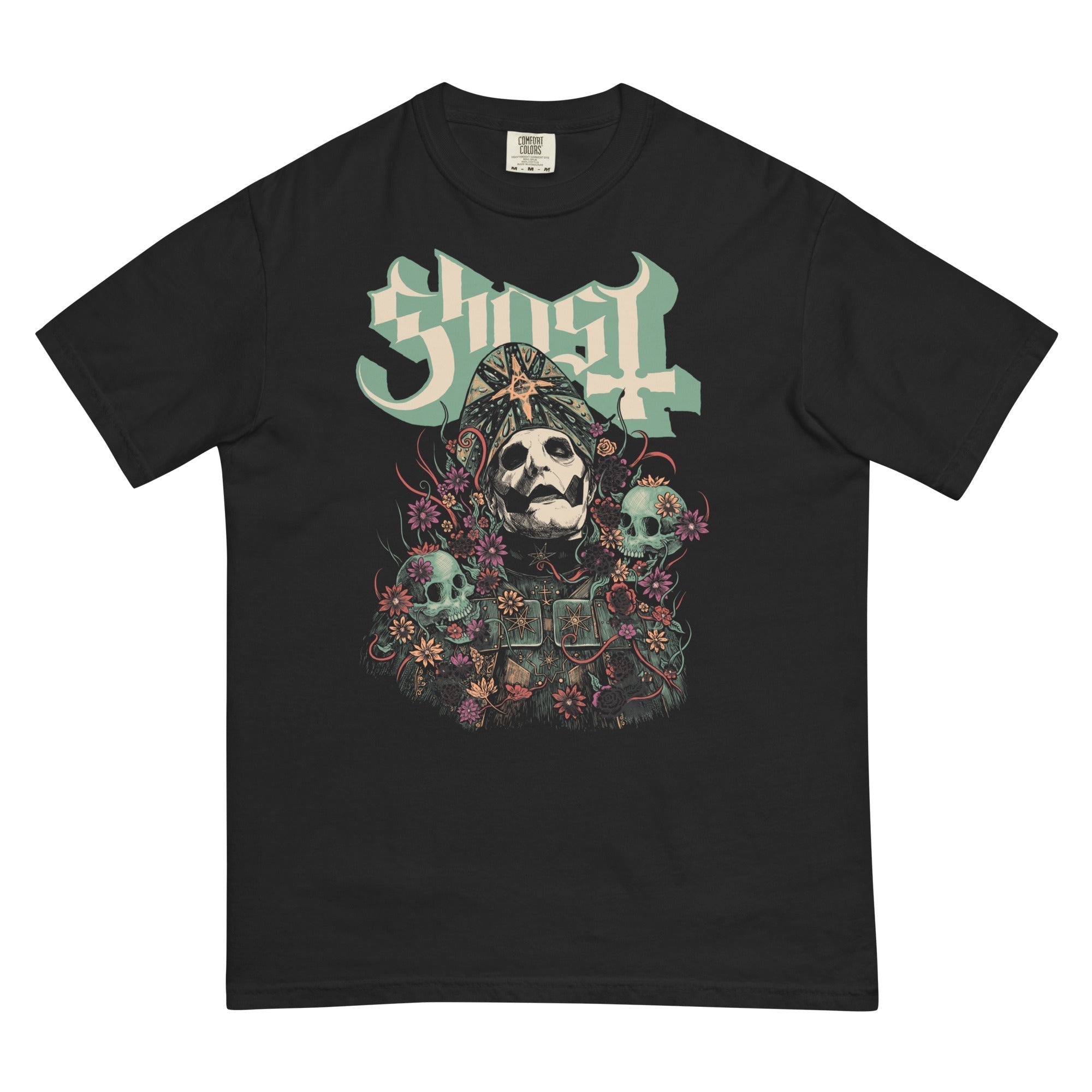 Ghost Square Hammer Mineral Wash T-Shirt Hoodie, Sweatshirt | CiraTrend.com (Image 1)