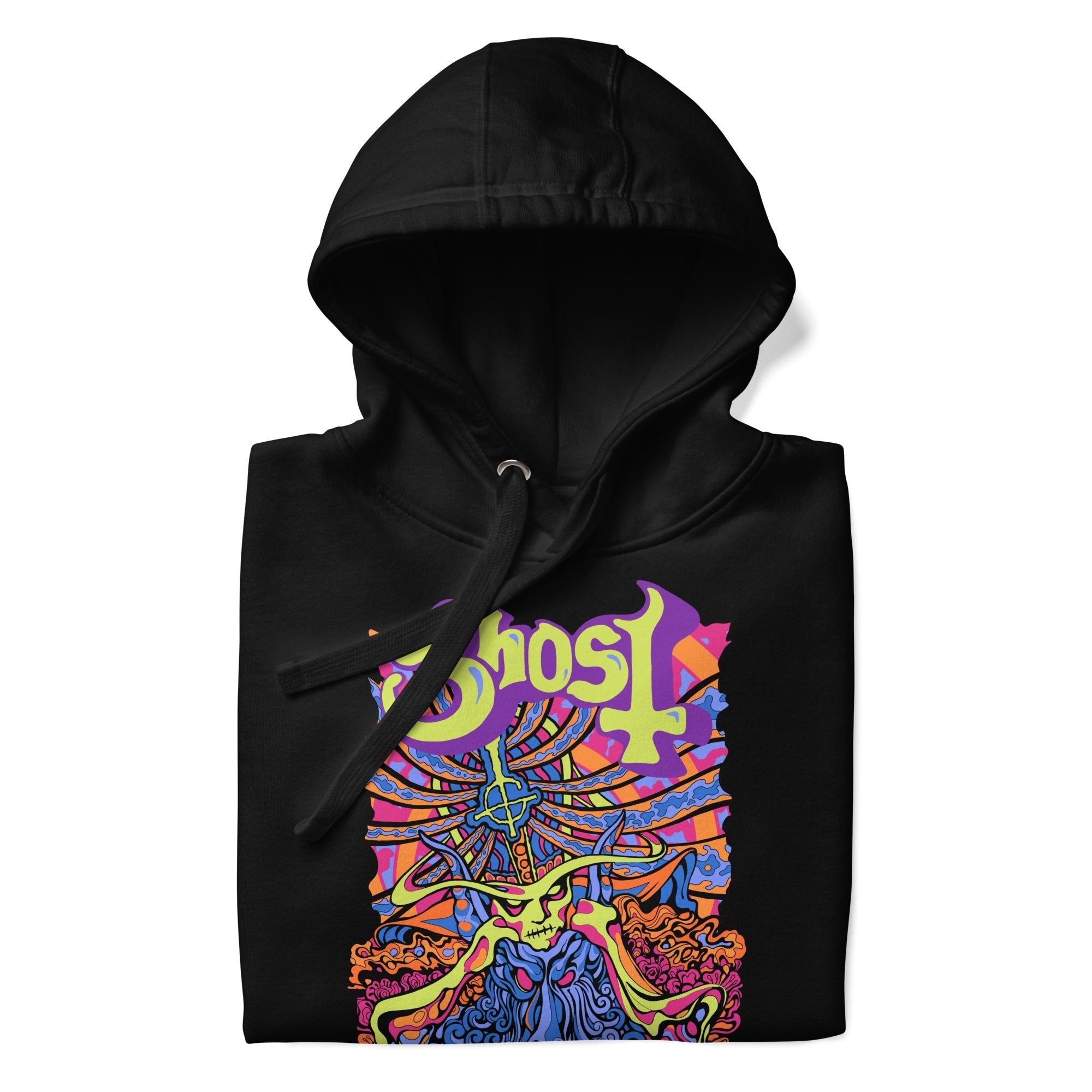 Ghost Stained Glass Classic Hoodie T-Shirts, Sweatshirt | CiraTrend.com (Image 2)