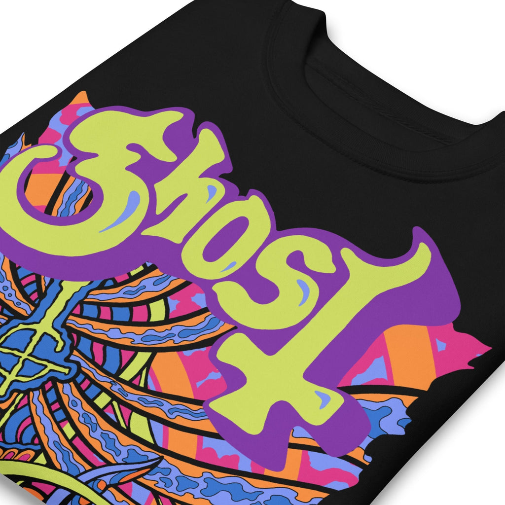 Ghost Stained Glass Jumbo Print Sweatshirt T-Shirts, Hoodie | CiraTrend.com (Image 2)