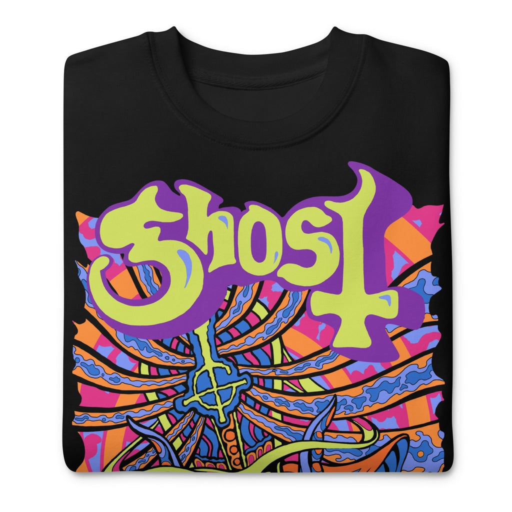Ghost Stained Glass Jumbo Print Sweatshirt T-Shirts, Hoodie | CiraTrend.com (Image 3)