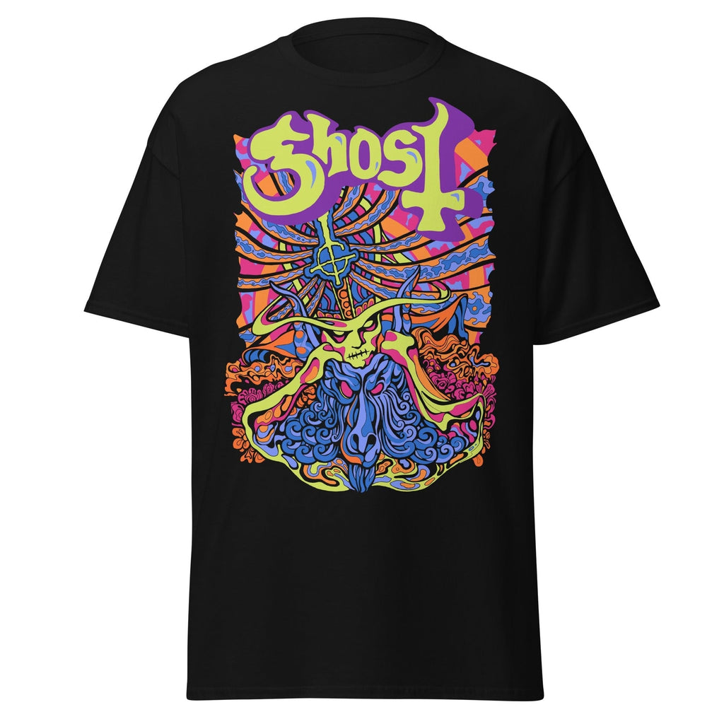Ghost - Stained Glass Jumbo Print T-Shirt Hoodie, Sweatshirt | CiraTrend.com (Image 1)