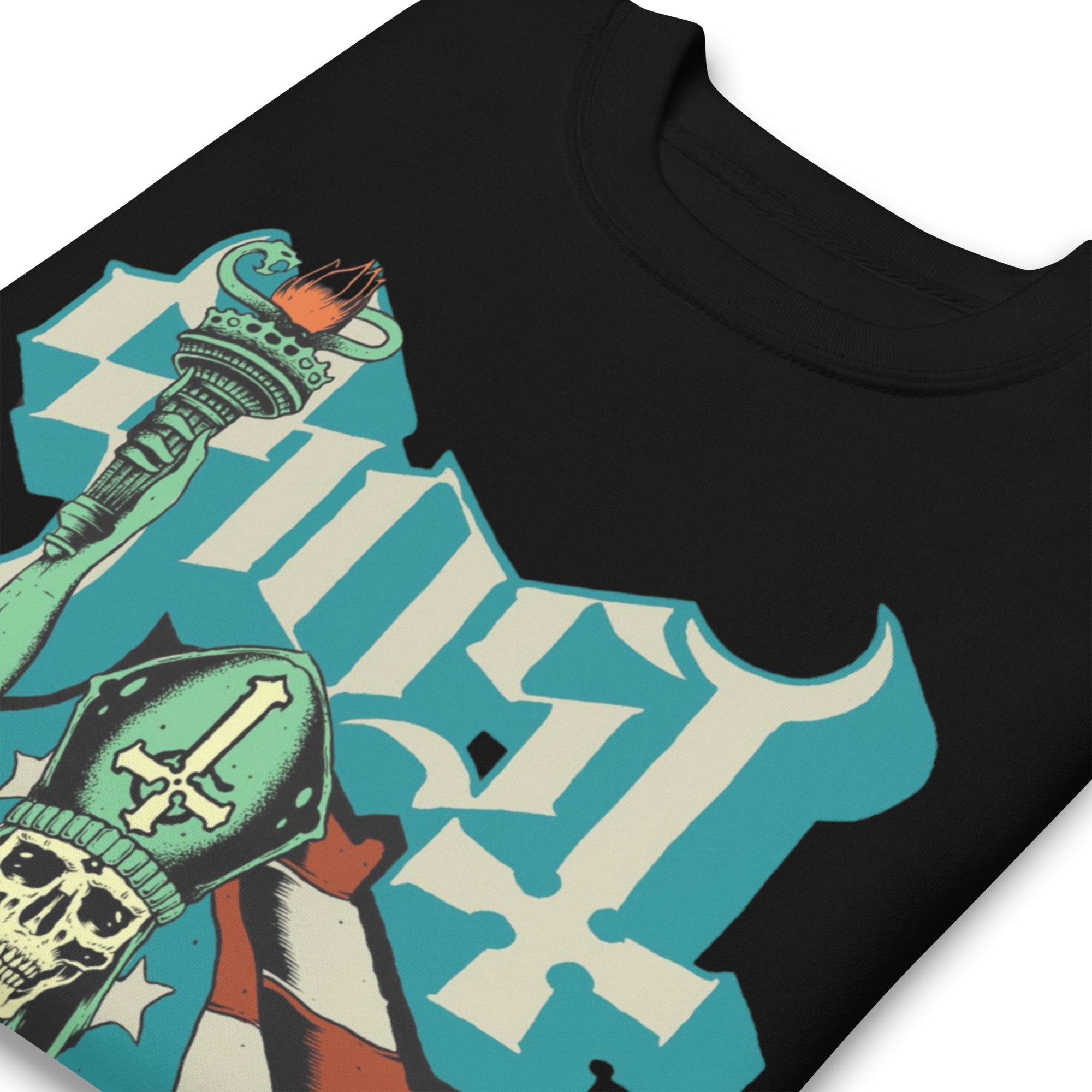 Ghost - Statue of Liberty Jumbo Print Sweatshirt T-Shirts, Hoodie | CiraTrend.com (Image 3)