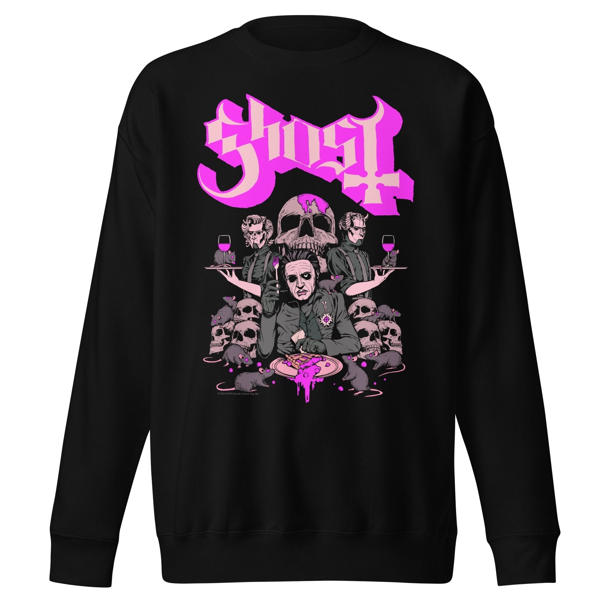Ghost What's for Dinner Jumbo Print Sweatshirt T-Shirts, Hoodie | CiraTrend.com (Image 1)