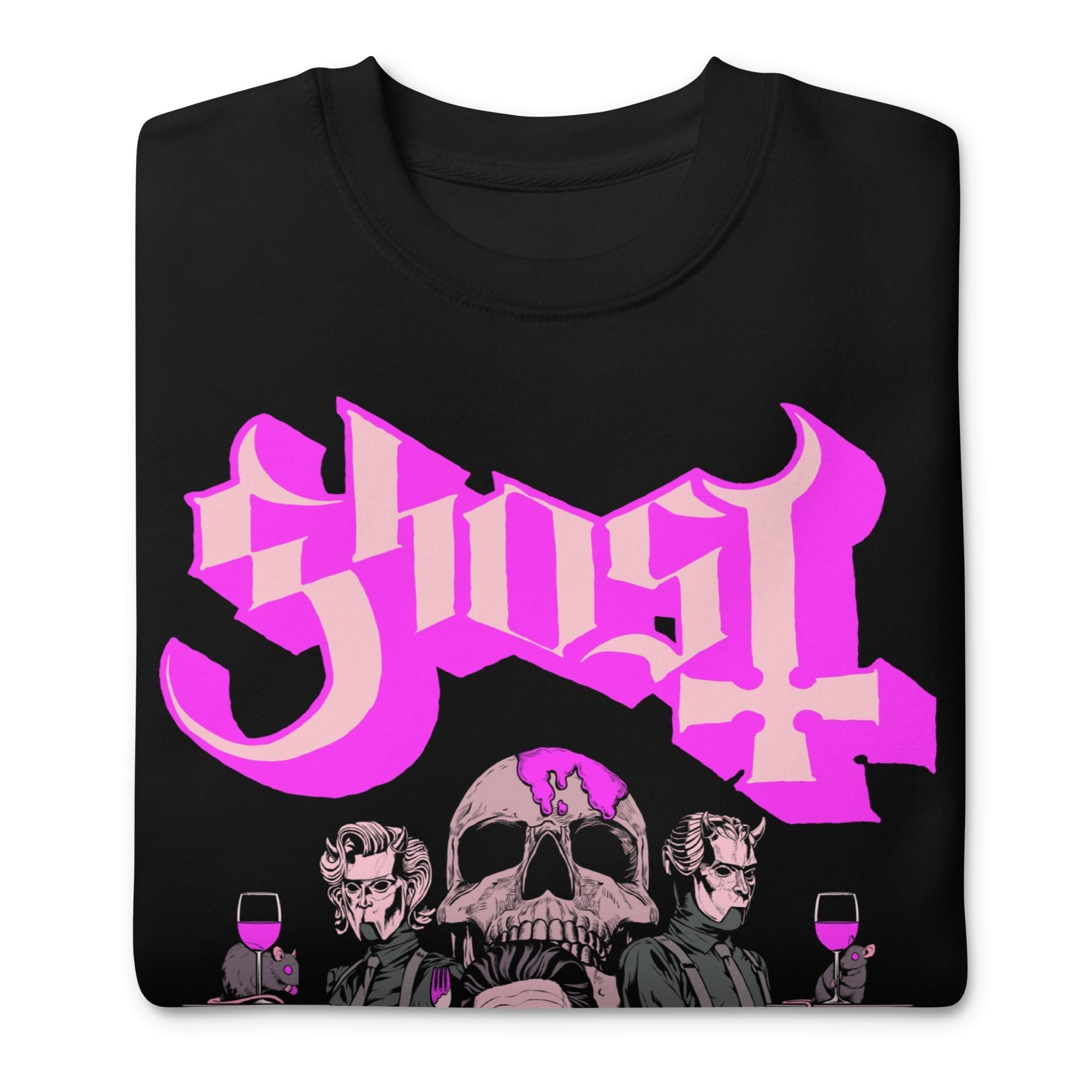 Ghost What's for Dinner Jumbo Print Sweatshirt T-Shirts, Hoodie | CiraTrend.com (Image 3)