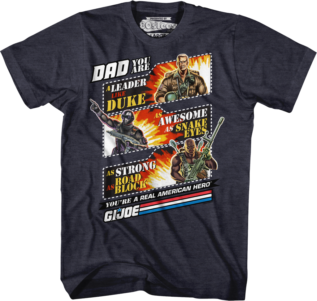 GI Joe Father's Day T-Shirt Hoodie, Sweatshirt | CiraTrend.com (Image 1)