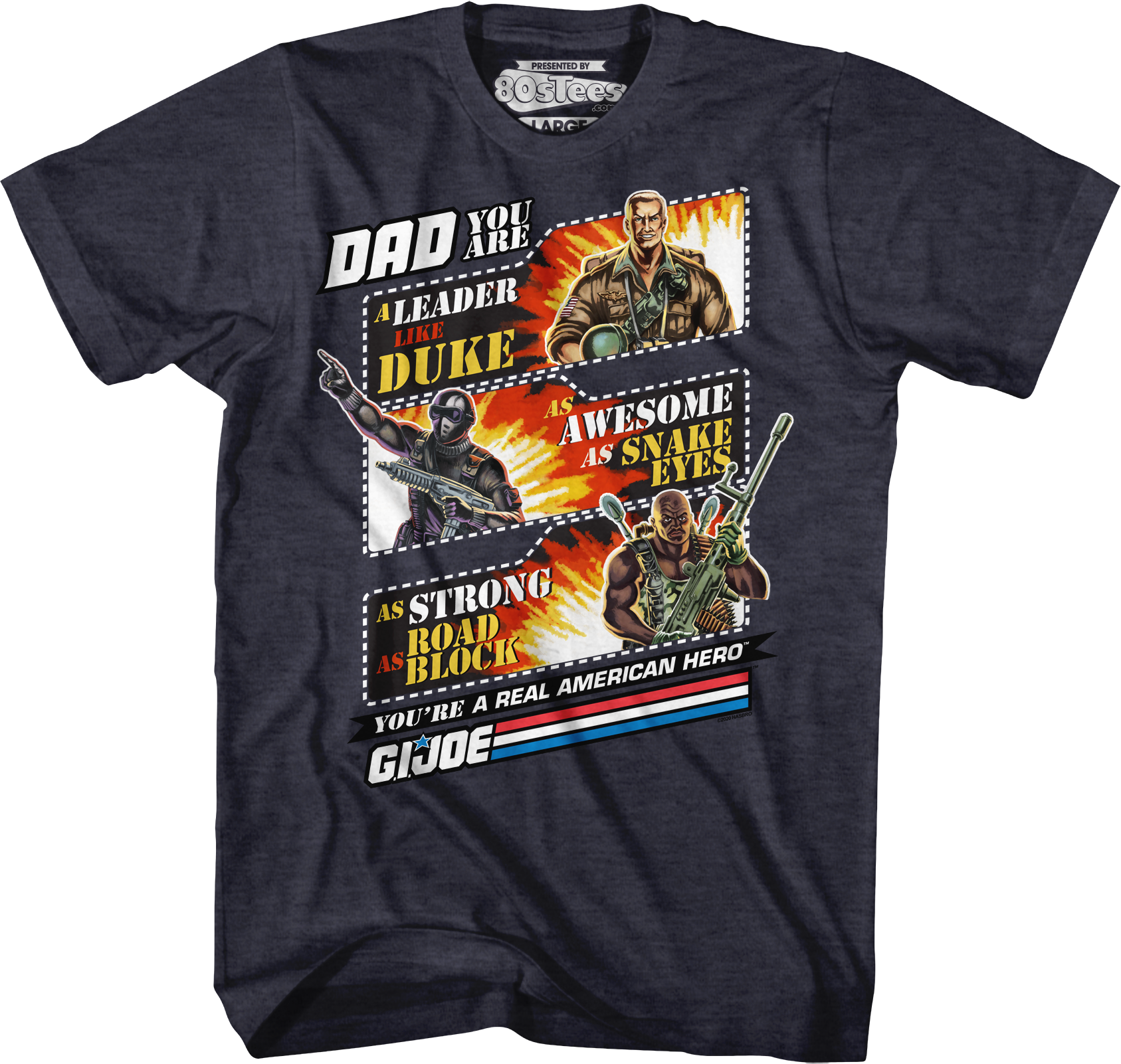 GI Joe Father's Day T-Shirt Hoodie, Sweatshirt | CiraTrend.com (Image 1)