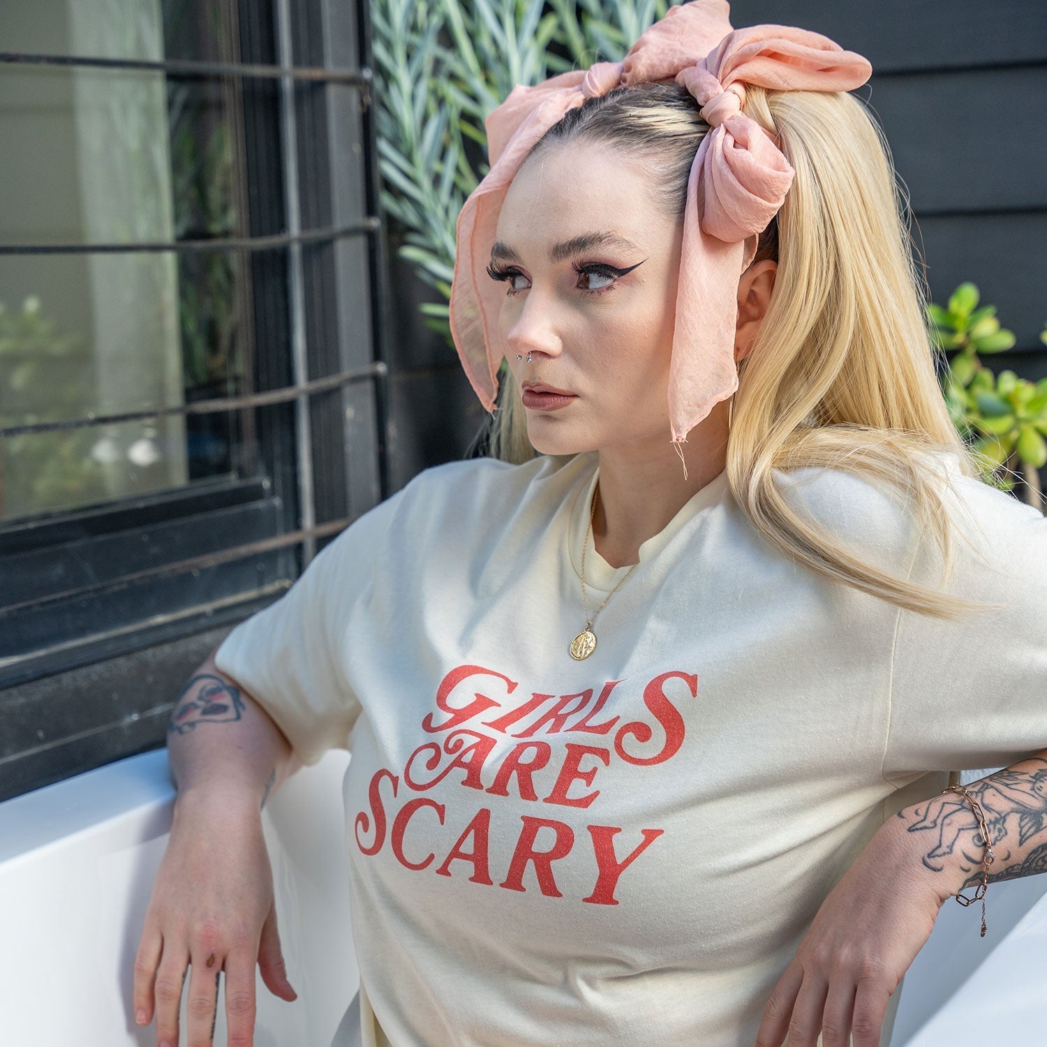 Girls Are Scary T Shirt Hoodie, Sweatshirt | CiraTrend.com (Image 3)