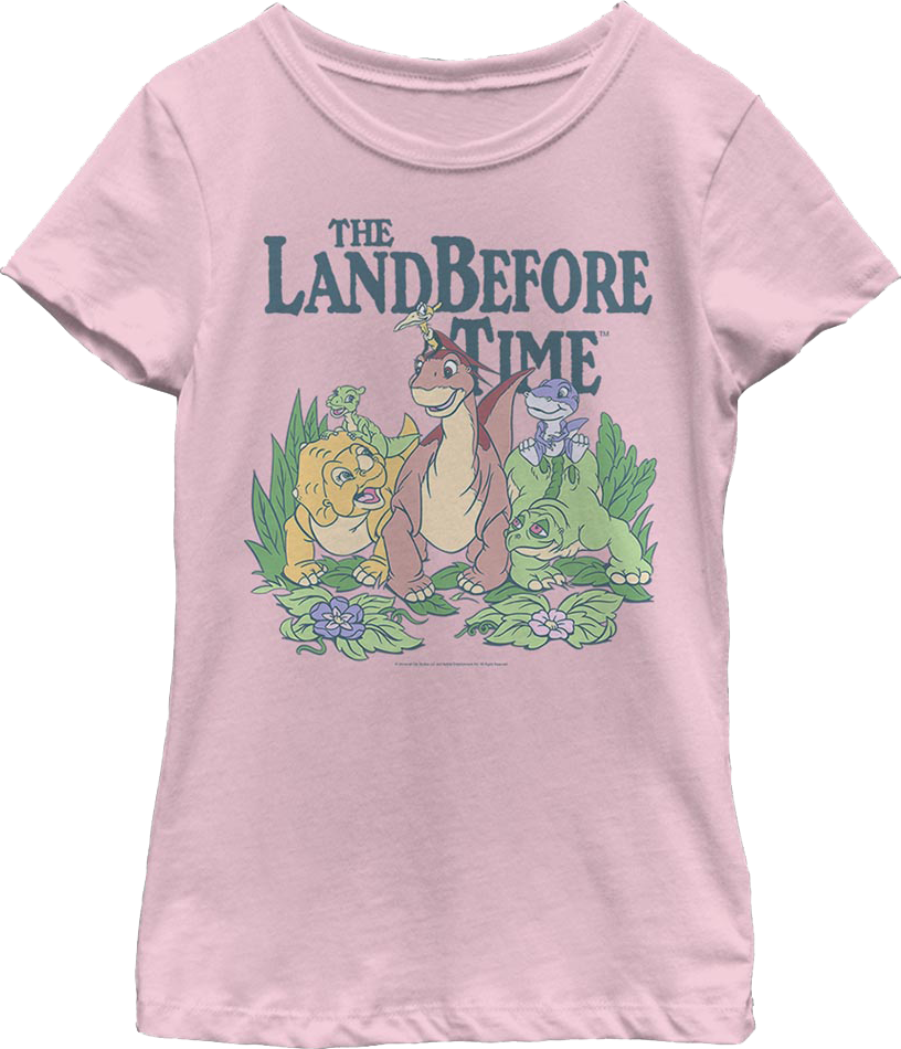 Girls Youth Group Picture Land Before Time Shirt Hoodie, Sweatshirt | CiraTrend.com (Image 1)