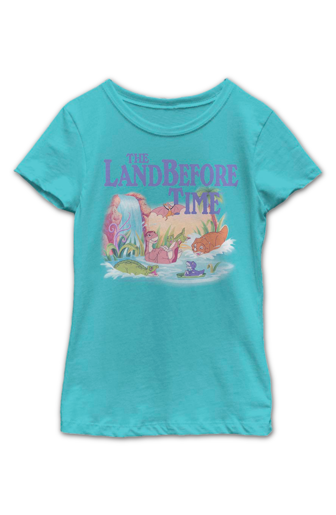 Girls Youth Prehistoric Splash Land Before Time Shirt Hoodie, Sweatshirt | CiraTrend.com (Image 2)
