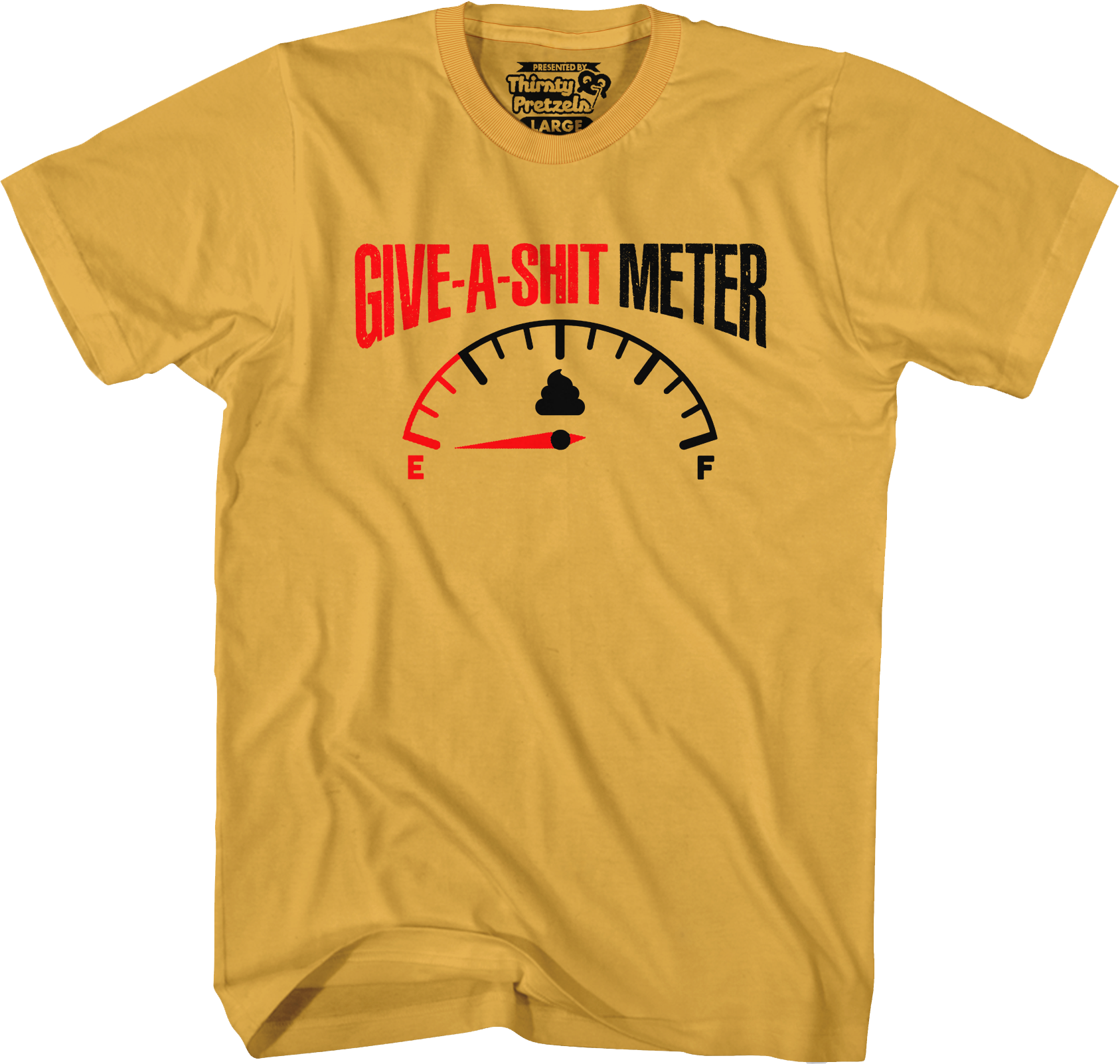 Give-A-Shit Meter T-Shirt Hoodie, Sweatshirt | CiraTrend.com (Image 4)