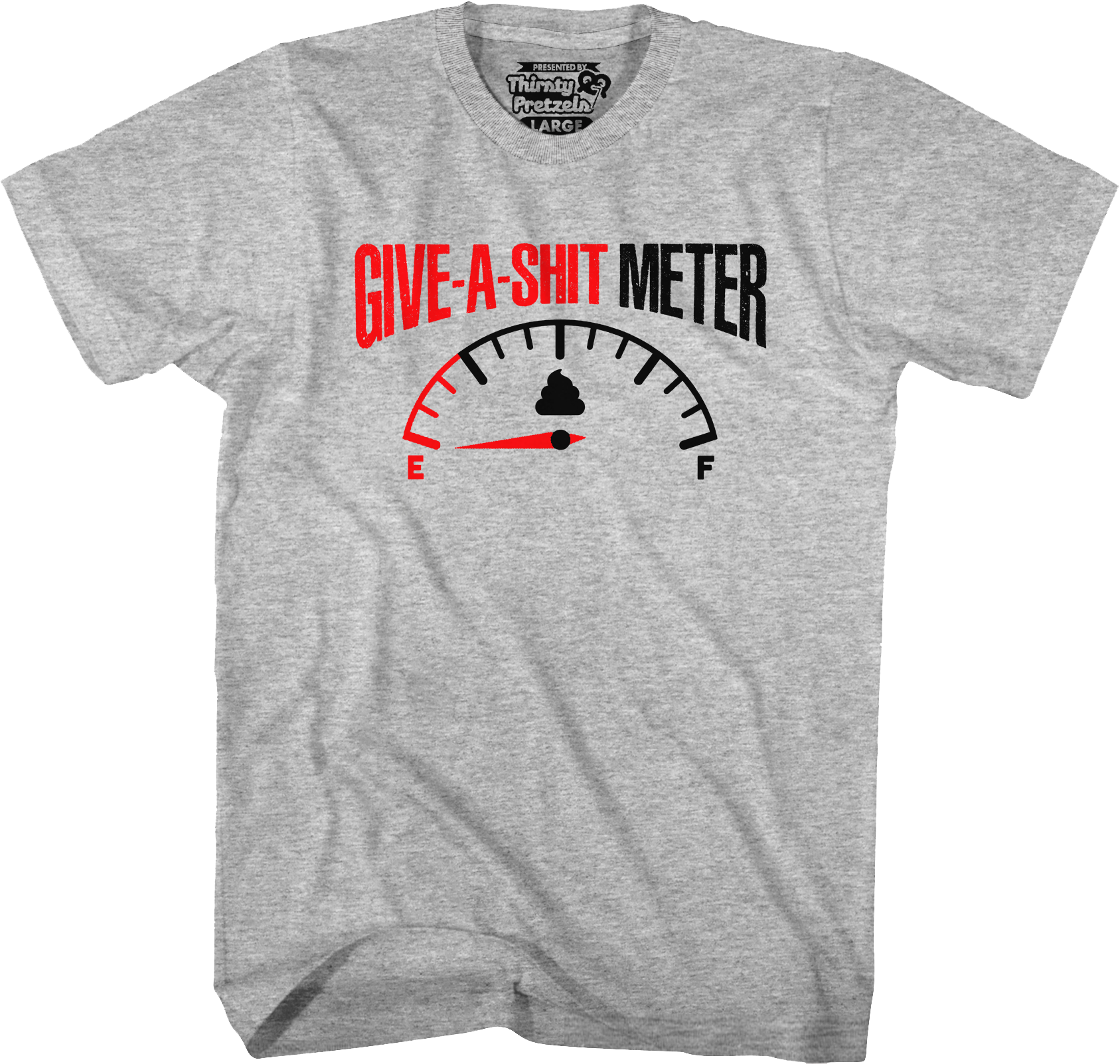 Give-A-Shit Meter T-Shirt Hoodie, Sweatshirt | CiraTrend.com (Image 1)