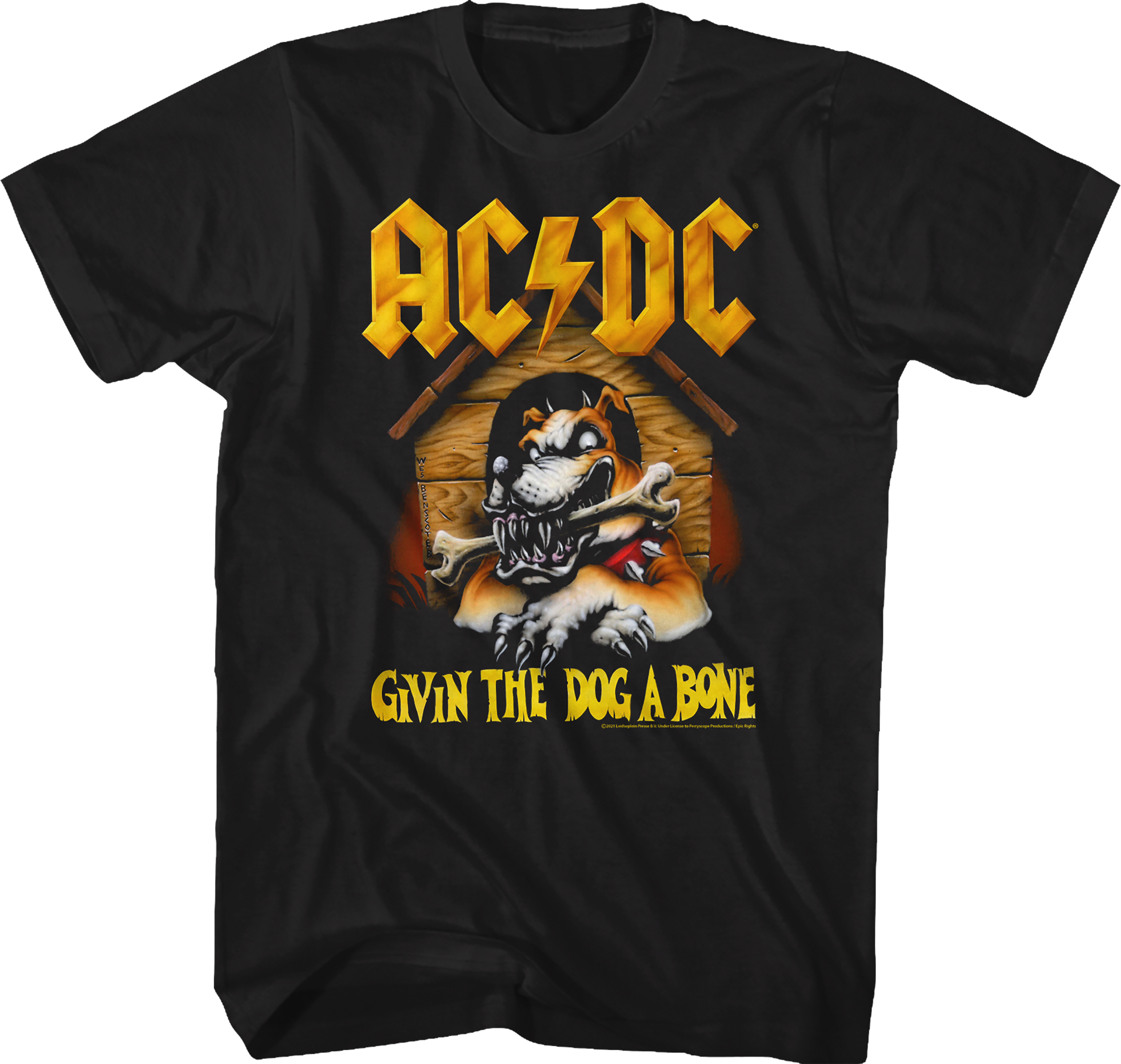 Givin The Dog A Bone ACDC Shirt Hoodie, Sweatshirt | CiraTrend.com (Image 1)