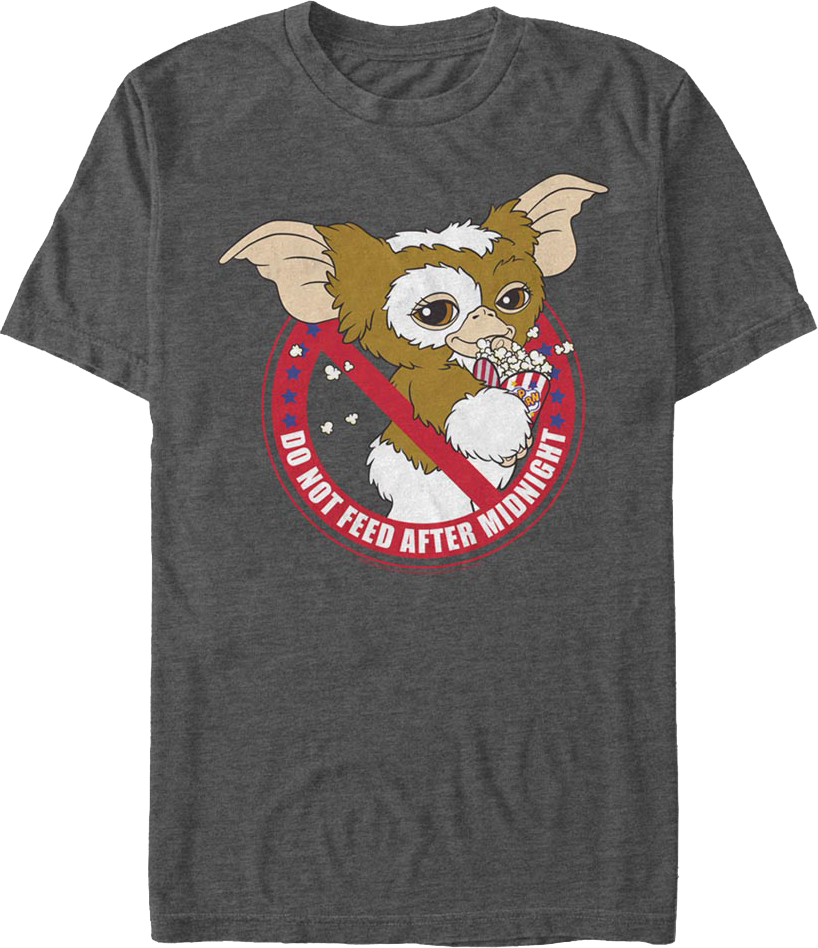 Gizmo Do Not Feed After Midnight Gremlins T-Shirt Hoodie, Sweatshirt | CiraTrend.com (Image 1)