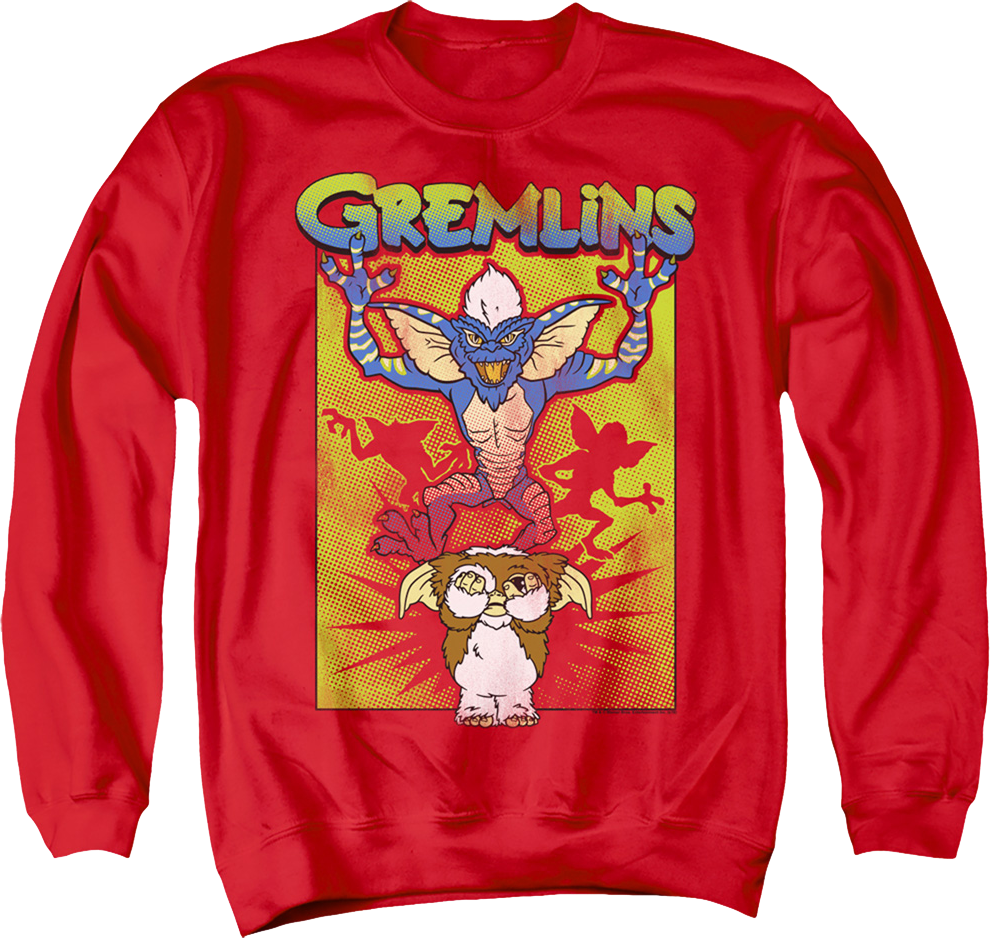 Gizmo's Nightmare Gremlins Sweatshirt T-Shirts, Hoodie | CiraTrend.com (Image 1)