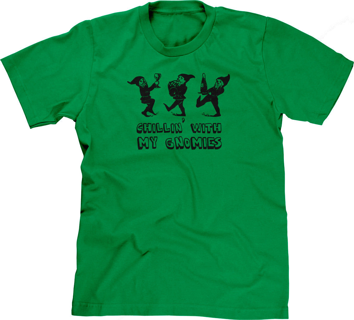 Chillin' With My Gnomies T-Shirt Hoodie, Sweatshirt | CiraTrend.com (Image 1)