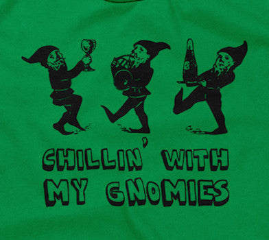 Chillin' With My Gnomies T-Shirt Hoodie, Sweatshirt | CiraTrend.com (Image 2)