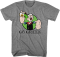 Go Green Popeye T-Shirt Hoodie, Sweatshirt | CiraTrend.com (Image 1)